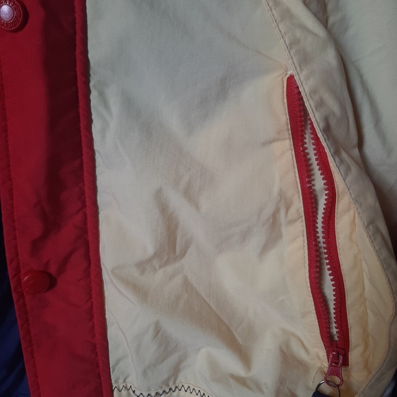 VTG Regatta Sport Colorblock Rain Gear Jacket Hood - Picture 6 of 12